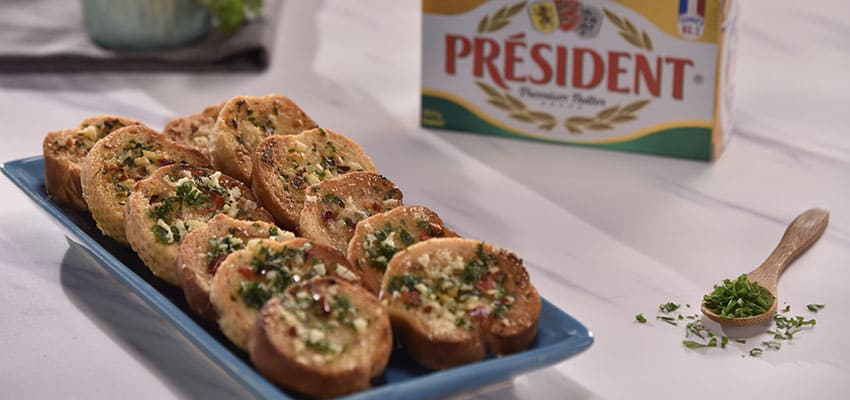 President Garlic Bread