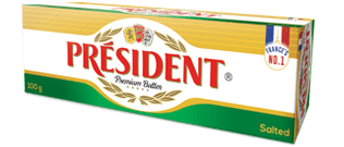 President 100 G Salted Butter