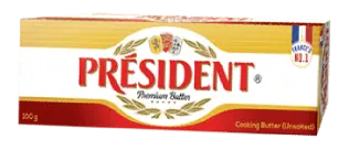 President 100 G Unsalted Butter
